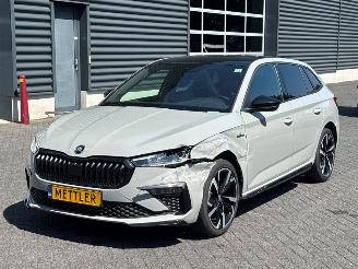 krockskadad bil auto Skoda Scala MONTE CARLO 1.0 TSI 115 Hatchback 4Dr Benzine 999cc 85kW (116pk) 2024/3