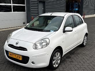 skadebil auto Nissan Micra 1.2 12V Hatchback  Benzine 1.198cc 59kW (80pk) FWD 2011/12