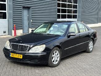Schadeauto Mercedes S-klasse 3.7 S-350 V6 18V Sedan 4Dr Benzine 3.724cc 180kW (245pk) RWD 2003/6