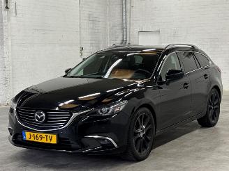 Vaurioauto  passenger cars Mazda 6 2.5 SkyActiv-G 16V Combi/o  Benzine 2.488cc 141kW (192pk) FWD 2016/3