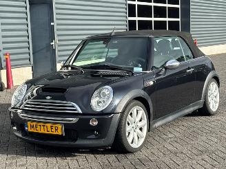 damaged passenger cars Mini Mini COOPER S 1.6 16V Cooper S Cabrio  Benzine 1.598cc 120kW (163pk) FWD 2006/9