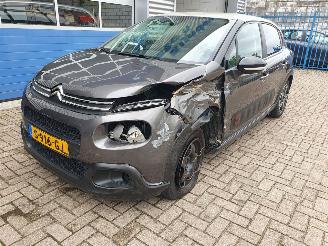 Coche accidentado Citroën C3 1.2 PureTech S&S Feel Automaat 2018/10
