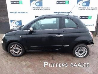 rozbiórka samochody osobowe Fiat 500 500 (312), Hatchback, 2007 0.9 TwinAir 85 2012/7