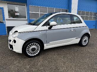 krockskadad bil auto Fiat 500 1.2 AUTOMAAT  LOUNGE 2012/1