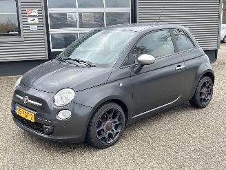Schadeauto Fiat 500 0.9 TwinAir Blackjack 2011/1