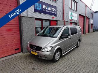krockskadad bil bedrijf Mercedes Vito 111 CDI 320 Lang DC luxe airco marge bus !!!!!!!!! 2008/8