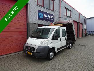 voitures fourgonnettes/vécules utilitaires Fiat Ducato 33 2.2 MultiJet MH1 DC achterwaardse kipper 2009/11