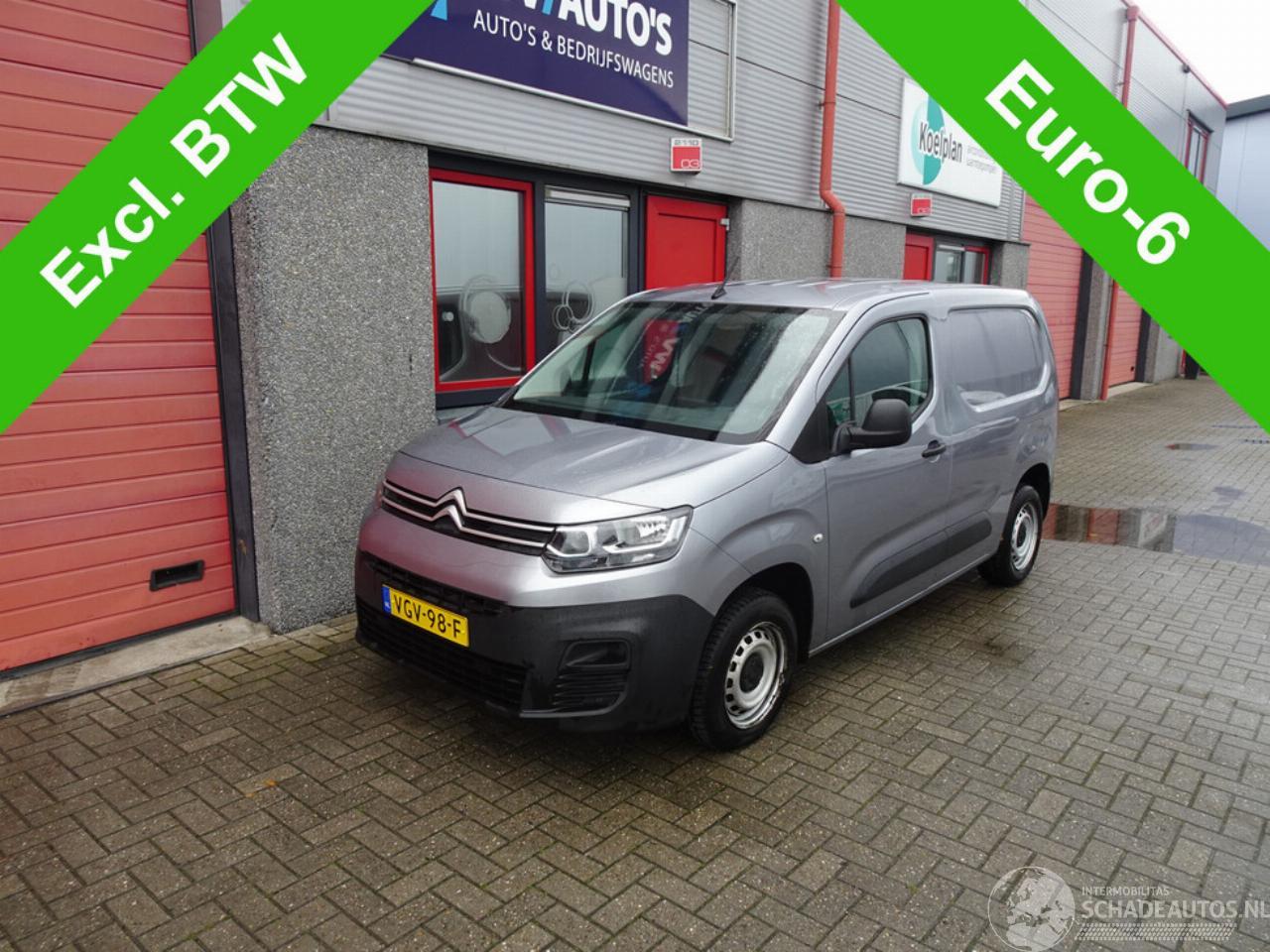 Citroën Berlingo 1.5 BlueHDI Control airco schuifdeur LET OP MOTOR LOOPT NIET 100%