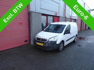 skadebil auto Peugeot Partner 122 1.6 BlueHDi 100 L1 XR airco 162600 km !!!!!! 2017/1