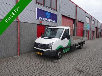 voitures fourgonnettes/vécules utilitaires Volkswagen Crafter 50 2.0 TDI L3H1 openlaadbak 3 zits airco 3500 kg trekhaak gewicht 2016/9