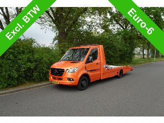 occasion commercial vehicles Mercedes Sprinter 319 1.9 CDI crazy color edition autotransporter tijhof opbouw uniek !!! orgineel nl !!! 2023/3