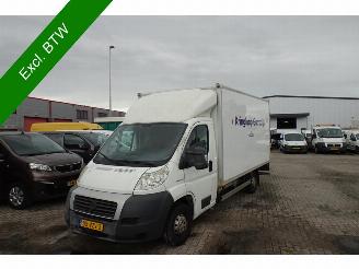 krockskadad bil bedrijf Fiat Ducato 33 2.3 MultiJet LH1 bakwagen met laadklep 3 zits airco 2009/2