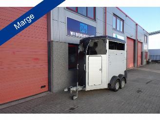 krockskadad bil aanhanger Ifor williams  HB 403 trailer 2021/7