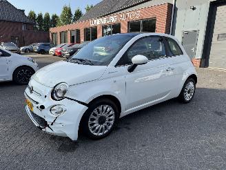 damaged passenger cars Fiat 500 1.0 Hybrid Dolcevita LEER PANORAMADAK  (Hatchback 3-dr.) 2021/7