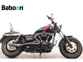damaged motor cycles Harley-Davidson  FXDF Dyna Fat Bob 2014/1