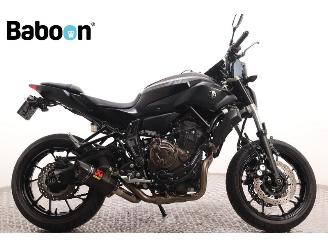krockskadad bil motor Yamaha MT-07 ABS 2017/7
