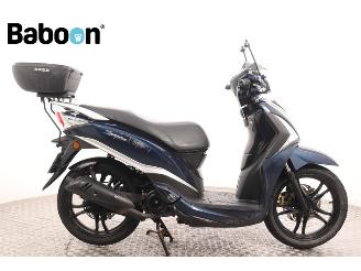 skadebil bromfiets Sym  Symphony ST 45KM 2020/12