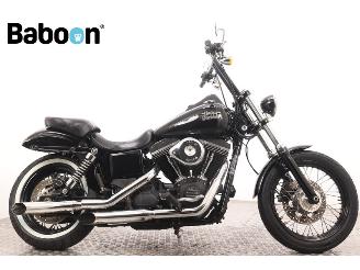 skadebil auto Harley-Davidson Space-star FXDB Dyna Street Bob 2015/6