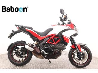 krockskadad bil bromfiets Ducati Multistrada 1200 S Pikes Peak 2013/1