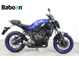 krockskadad bil auto Yamaha MT-07 ABS 2018/1
