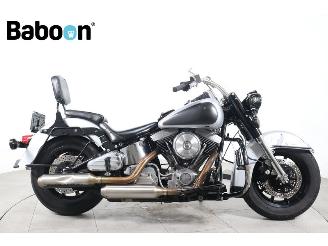 krockskadad bil motor Harley-Davidson  FLSTF Fat Boy 1991/4