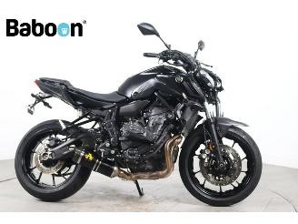 dommages motocyclettes  Yamaha MT-07 ABS 2023/11