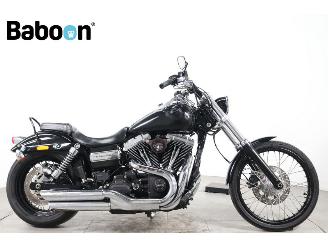 škoda motocykly Harley-Davidson  FXWDG Dyna Wide Glide 2015/6