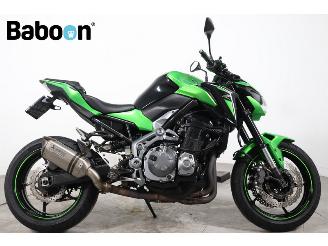 krockskadad bil motor Kawasaki Z 900 ABS 2017/2