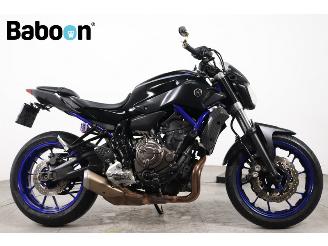 skadebil motor Yamaha MT-07 ABS 2016/1