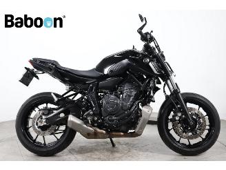 krockskadad bil motor Yamaha MT-07  2023/3