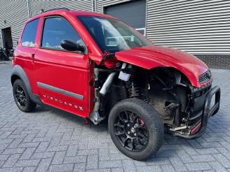skadebil brommobiel Microcar  M.Go Highland X DCI 45KM 2016/12