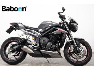 danneggiata motocicli Triumph Street Triple RS ABS 2017/7