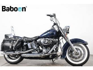 krockskadad bil motor Harley-Davidson  FLSTC Softail Heritage Classic 2013/3
