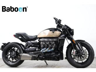 krockskadad bil motor Triumph  Rocket 3 Storm R 2025/8