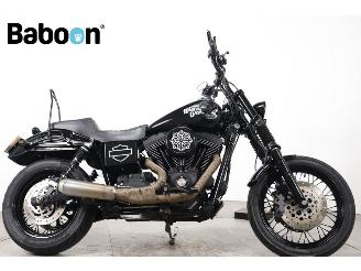 krockskadad bil motor Harley-Davidson  FXDBI Dyna Street Bob 2006/7