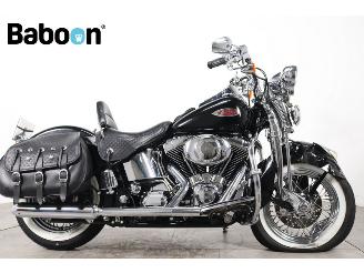krockskadad bil motor Harley-Davidson  FLSTS Heritage Springer 2001/5