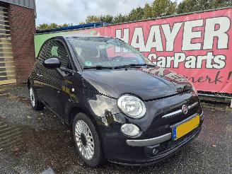 Damaged car Fiat 500 1.2 lounge 2013/1