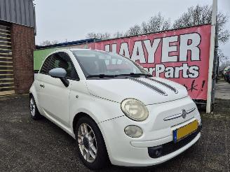 skadebil auto Fiat 500 1.2 naked AIRCO 2008/4