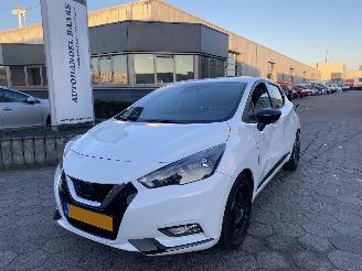 krockskadad bil auto Nissan Micra 1.0 IG-T N-Design 92 pk 2021/12