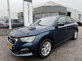 uszkodzony samochody osobowe Skoda Scala 1.0 TSI Ambition 2021/2