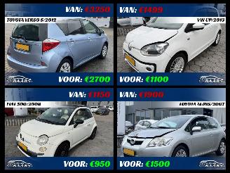 damaged passenger cars Toyota Verso S 1.3 VVT-i Aspiration 2012/1