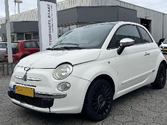 krockskadad bil auto Fiat 500 1.2 Sport 2008/1