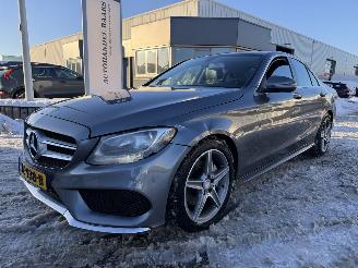 krockskadad bil auto Mercedes C-klasse 200 Premium Plus 2017/6