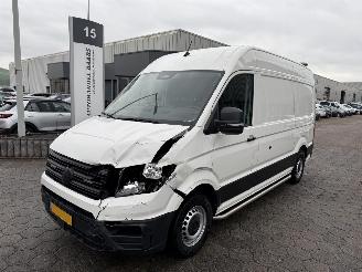 krockskadad bil bedrijf Volkswagen Crafter 35 2.0 TDI L3H3 Trendline EURO VI 2024/12