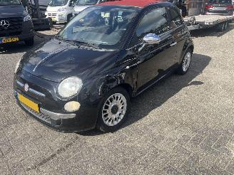 Damaged car Fiat 500 1.2 Cabrio 2012/8