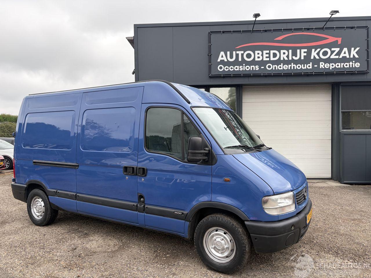 Opel Movano 2.5 D L2H2 NIEUWE APK