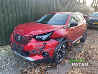 Vrakbiler auto Peugeot 2008 2008 (UD/UK/UR/US/UX), MPV, 2019 e-2008 50 kWh 2022/3