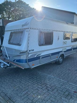 skadebil caravan Fendt  Saphir 150 2006/11