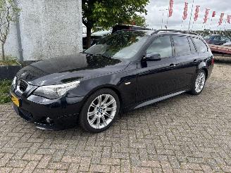 Vaurioauto  passenger cars BMW 5-serie 525d 3.0 clima/m-pakket 2008/12