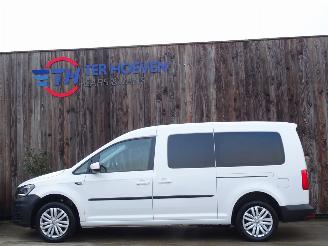 Vaurioauto  passenger cars Volkswagen Caddy maxi 1.4 TGi CNG  Lang Klima Cruise 5-Persoons 81KW Euro 6 2018/7